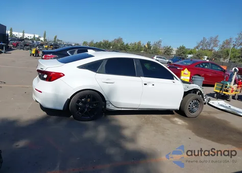 2022 Honda Civic Sport z USA, uszkodzony, nr VIN 2HGFE2F58NH535818